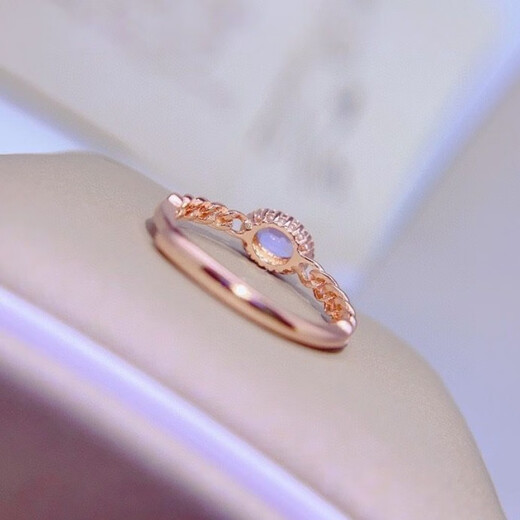 Luxurious, fashionable and sweet S925 sterling silver inlaid with sparkling natural tanzanite fine diamond open ring for women, versatile tanzanite ring with adjustable opening