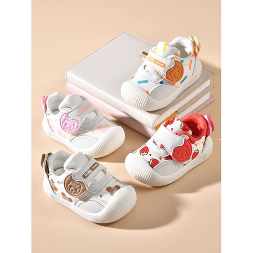 Dr. Kong (DR KONG) toddler shoes for boys, autumn new soft-soled non-slip baby shoes for girls aged 0 to 1-3 years old, camouflage, cut and label removed, 15, inner length 10.5cm