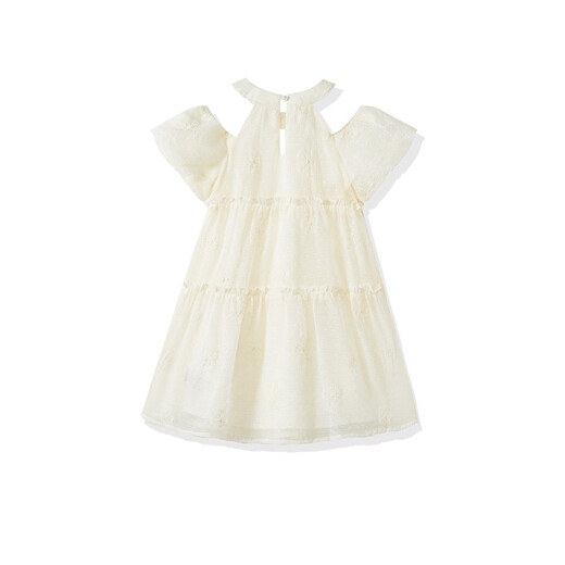 ASK JUNIOR children's skirt summer middle and large children's sweet fungus lace off-shoulder suspender dress girl princess skirt cake skirt