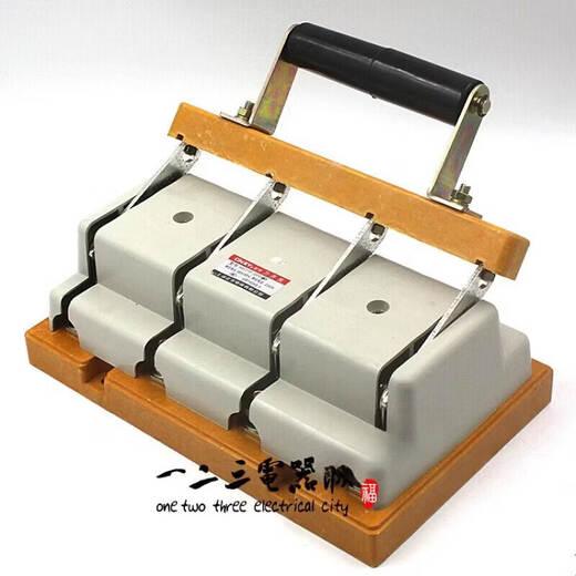 Thickened copper 200A knife switch, knife isolation switch, open type, three-phase four-wire single-throw knife switch, prevent mistakes, prevent mistakes