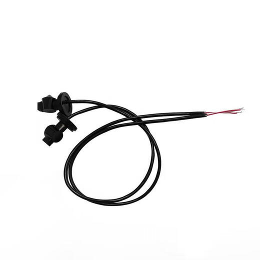 Xinhaitai ultrasonic sensor 1M piezoelectric ceramic chip high performance vibration flow meter transducer black long head sensor pair