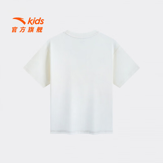 Anta children's T-shirt men's big children's wear Lion King 26 new summer cotton comfortable trendy printed short T352628145 Yuting color-1 140