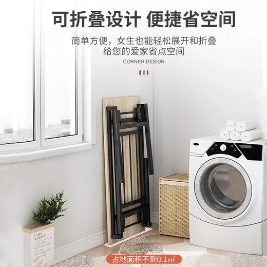 Quanpinwu Foldable Table Computer Desk Desktop Bedroom Simple Desk Learning Writing Desk Office Spring Desk Long Table Single Layer Length 80CM* Width 40CM*74CM