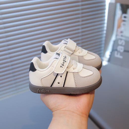 Dr. Jiang Baby Toddler Shoes 2025 Autumn New Boys Anti-Slip Moral Training Shoes Lightweight Soft Sole Girls Functional Shoes 185503 Pink One Size Larger Cut the Label and Remove the Cabinet 19 (Inner Length 13.5cm Suitable for Foot Length 12.5cm)