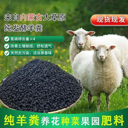Guzhi 1000 Jin Jin is equal to 0.5 kg or more - Inner Mongolia pure sheep manure manufacturer orchard field vegetable fertilization planting manure fermentation buy 500 Jin Jin is equal to 0.5 kg granules + more than 500 Jin Jin is equal to 0.5 kg powder