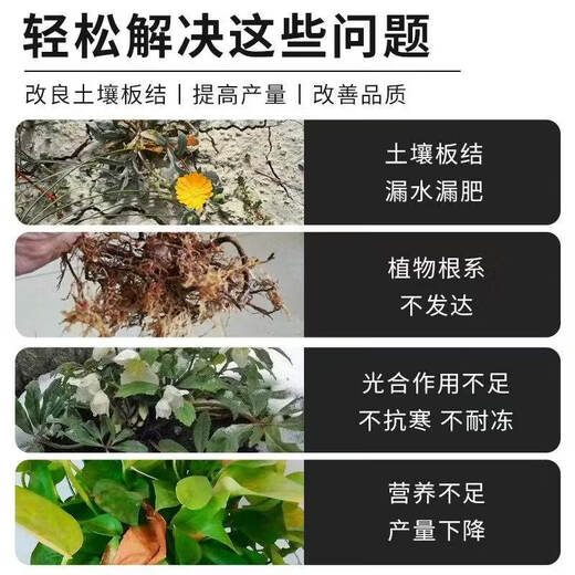 Intelligent Green Pine Soil Essence Black Water Fertilizer for Flowers General Loose Soil to Prevent Hardening Plant Loose Powder Buy 5 Get 3 Free to Prevent Hardening