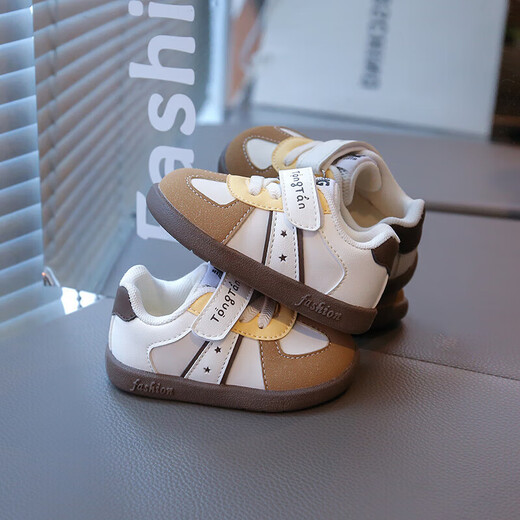 Dr. Jiang Baby Toddler Shoes 2025 Autumn New Boys Anti-Slip Moral Training Shoes Lightweight Soft Sole Girls Functional Shoes 185503 Pink One Size Larger Cut the Label and Remove the Cabinet 19 (Inner Length 13.5cm Suitable for Foot Length 12.5cm)