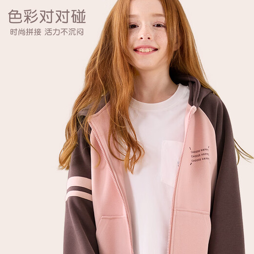 Disney Girls Sports Set Children's Autumn Casual Jacket Pants Two-piece Set X82258 Purple 120cm
