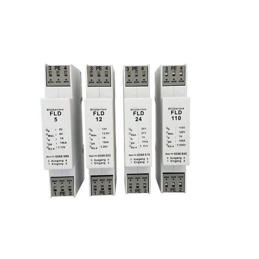 Imported signal lightning arrester 485 analog communication signal lightning arrester FLD24V12 signal surge 4-20ma FLD220V
