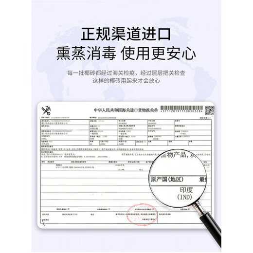 Flower Soil Coconut Brick Nutritional Soil Universal Flower and Vegetable Desalination Flower Soil Brick Large Turtle Climbing Pet Mat Potted Plant Imported Large Coconut Brick 2 Pieces + 9Jin Jin equals 0.5kg Bio-organic Fertilizer Suitable for Growing Vegetables