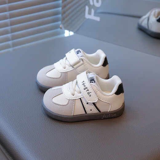 Dr. Jiang Baby Toddler Shoes 2025 Autumn New Boys Anti-Slip Moral Training Shoes Lightweight Soft Sole Girls Functional Shoes 185503 Pink One Size Larger Cut the Label and Remove the Cabinet 19 (Inner Length 13.5cm Suitable for Foot Length 12.5cm)