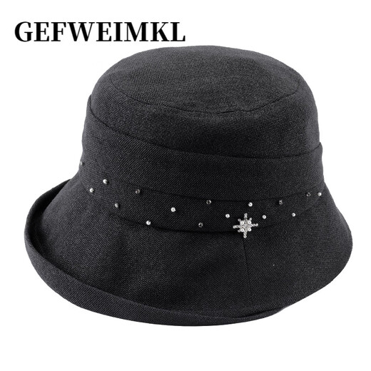 GEFWEIMKL Japanese Japanese paper fisherman hat women's summer sun hat women's outdoor breathable sun hat 2026 new sun hat women's off-white M (56-58cm)