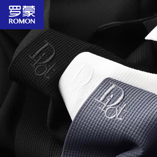 ROMON 2026 Summer Stretchy Soft Men's Long and Short Sleeve Anti-Wrinkle Spring and Autumn Business Seamless Casual Shirt No-Iron and Easy to Style White 4XL 166-180Jin Jin is equal to 0.5 kg