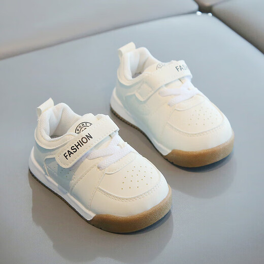 Dr. Jiang Baby Toddler Shoes 2026 Spring and Autumn New Style Shoes for Boys, Non-Slip Functional Shoes for Girls, Light Soft Soled Shoes, White, Cut Label, Remove Cabinet, 18 (Inside Length 13cm, Suitable for Feet Length 12cm)