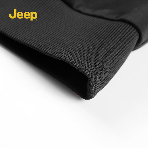 JEEP Jeep round neck sweatshirt men's heavy loose spring casual high-end youth trendy sweatshirt