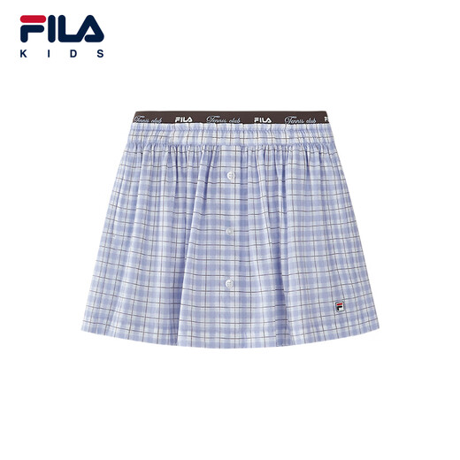 FILA children's clothing short skirt 2026 summer new style woven skirt for girls, middle and large children, full print one-ZA 165