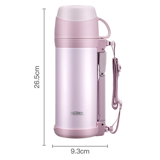 Thermoscientist en acier inoxydable Pot thermos grande capacité portable sportif extérieur voyage ménage naufaire tasse ffw-1000 (rose) FFW-1000-pk 1000 ml