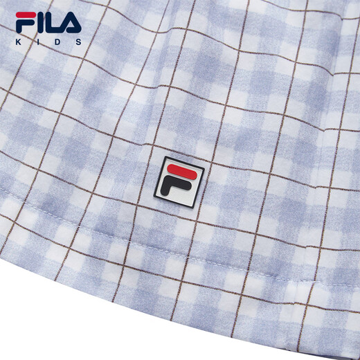 FILA children's clothing short skirt 2026 summer new style woven skirt for girls, middle and large children, full print one-ZA 165