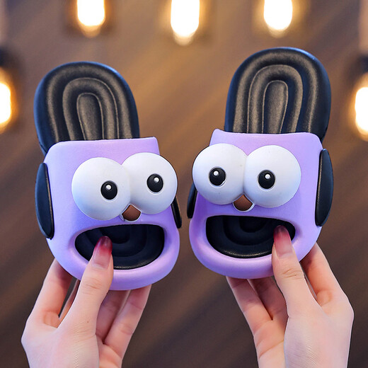 Yunyouli children's slippers women's summer 2026 new boys and girls summer season home non-slip bathroom parent-child boys and girls slippers rose red upgraded version 26-27 size