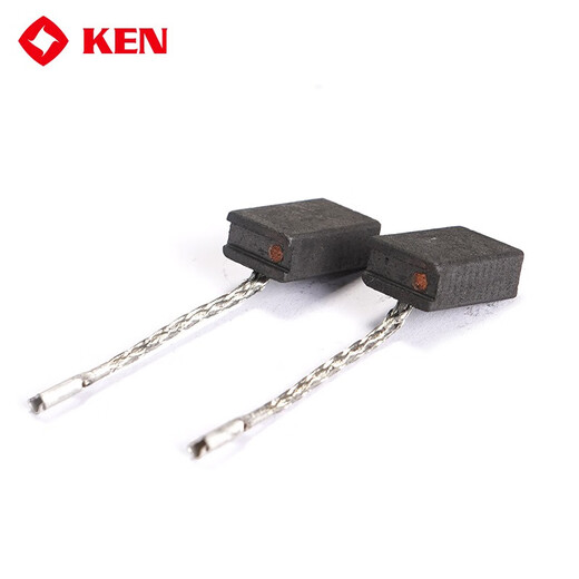 锐奇（KEN）角磨机电机配件碳刷9810/9910/9125B/9710/9125C/9167/9006适配 一对|升级版自断碳刷|适配9910S