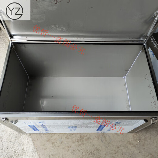 Riqiang stainless steel tool box indoor and outdoor storage waterproof fork pickup truck maintenance repair custom thickening and enlargement 60*50*50 length, width and height 201 stainless steel