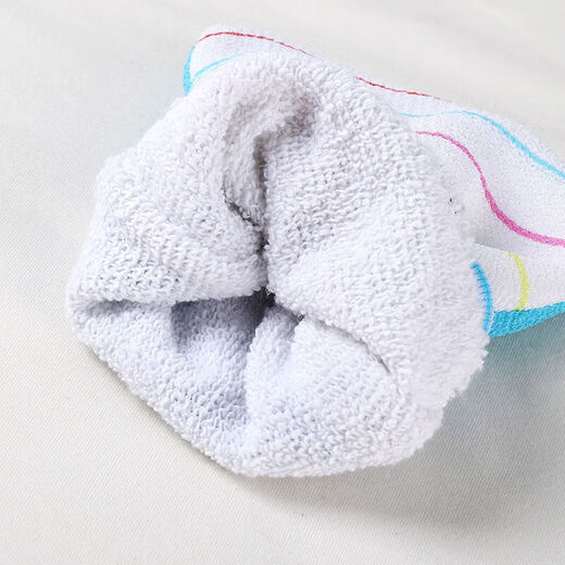 Ruipiao double-sided bath towel, strong decontamination, thickened bath gloves for men and women, new bath towel, fine sand bath towel, Nordic blue