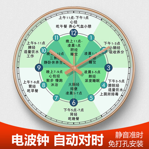 Traditionelle chinesische Medizinische Geschäfte Dekoration Wanduhr Gesundheitswände
