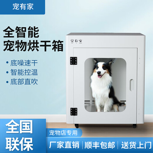 Dracon Pet Home Caja de secado para mascotas totalmente inteligente para perros y gatos pequeños y medianos Bañarse y secar Tienda de mascotas con poco ruido y secado rápido Gran velocidad 200 L (aplicable a mascotas dentro de 60 Jin Jin equivalentes a 0,5 kg)