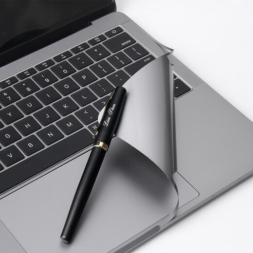 格玛斯（gemasi）2023款 MacBook Pro13 A2338 M2贴纸mac13 A1502苹果笔记本电脑保护膜13.3英寸外壳膜A2289/A2251 哑光黑色【ACD面】 Macboo