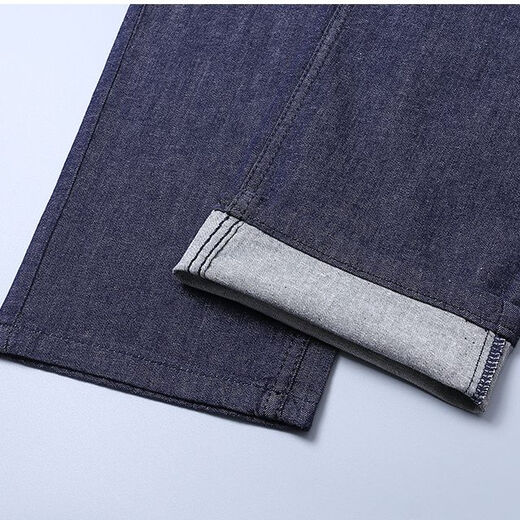 EASTERN CAMEL brand luxury men's high-end jeans 2026 summer business middle-aged stretch straight pants counter men's trousers navy blue return and exchange 0 shipping fee 35 recommended 150-160 Jin Jin equals 0.5 kg