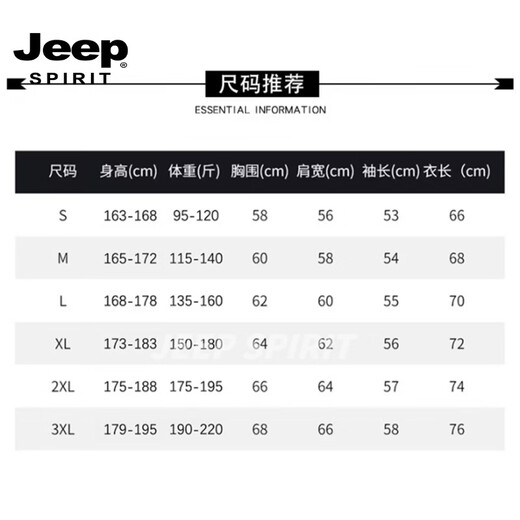 JEEP SPIRIT crew neck sweatshirt men's 2026 spring new loose casual bottoming shirt men's long-sleeved T-shirt tops for men gray S
