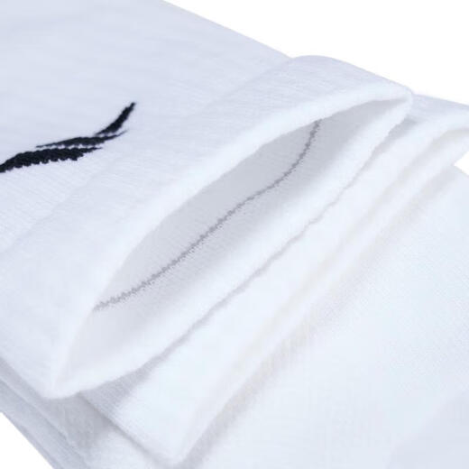 Adidas men and women socks 2025 autumn casual training triple pairs running mid-tube elastic breathable sports socks JC9273 JC9273/white/triple pairs/main recommendation L