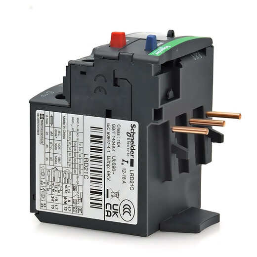 Schneider Electric LR-D thermal relay electric motor overload protection current 0.1A-38A optional LR2D13 adapted to LC1D LRD06C (1-1.6A)