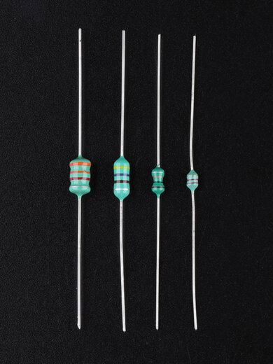 0410 直插 色环电感 1/2W 68UH 82UH 100UH 150UH 色码电感器 DIP 0410 100UH 100个