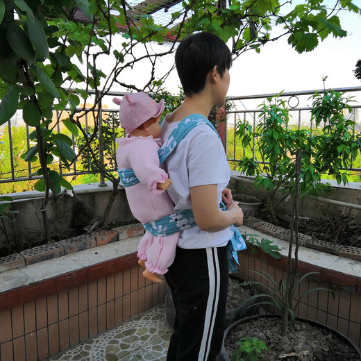 
Youenbei old strap strap strap thickened back baby traditional strap portable baby back bag strap summer strap strip strap [new strawberry pink] length 5m wide 7cm