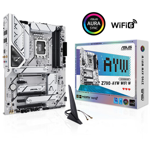 英特尔（Intel）14代酷睿CPU 华硕Z790主板CPU套装 板u套装 华硕 Z790-AYW WIFI W D5 i7-14700KF 盒装【五年质保】