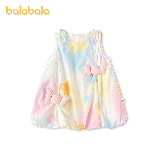 BALABALA balaOne BALABALA baby dress baby princess dress 2026 new sweet fashionable style Symphony Butterfly 00316 73