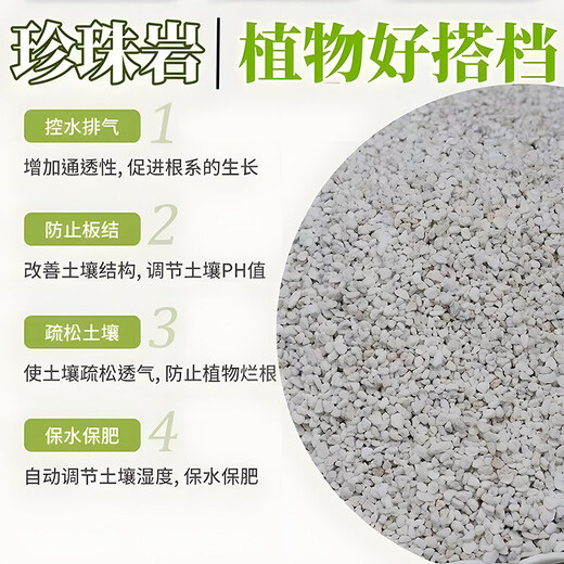 Perlite hard 80 liter whole package plant universal nutrition soil-rooted orchid succulent Phalaenopsis blueberry 5 liters 4-9mm super hard perlite