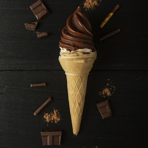 Yili Torch Vanilla Flavor Crispy Cone Big Head Milk Crispy Internet Celebrity Ice Cream Popsicle Ice Cream 25 Pieces Yili Torch Vanilla Flavor 25 Pieces (2000g)