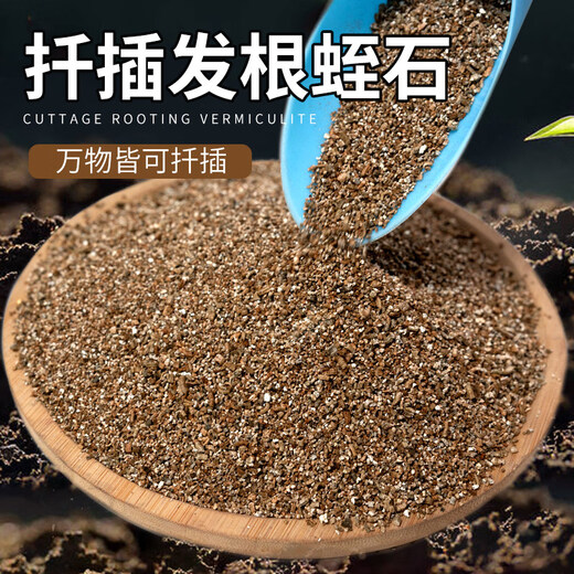 Vermiculite granules for cutting rose perlite flowers for turtle egg hatching special white vermiculite nutritious soil meaty large gold medical stone 3-5 9.5Jin Jin is equal to 0.5 kg
