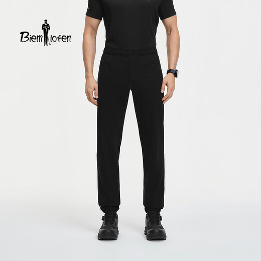 Biyinlefen warp knitted technical fabric 2026 spring new men's commuting outdoor sun protection cool comfortable stretch casual pants