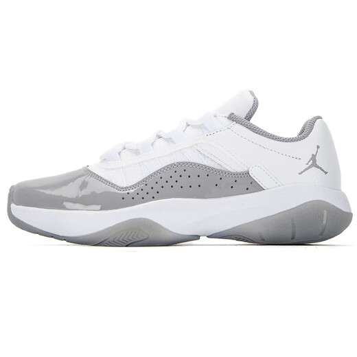 Nike (NIKE) basketball shoes women's shoes summer new AIR JORDAN 11 low top practical cushioning sports shoes light and casual DV2629-101 35.5