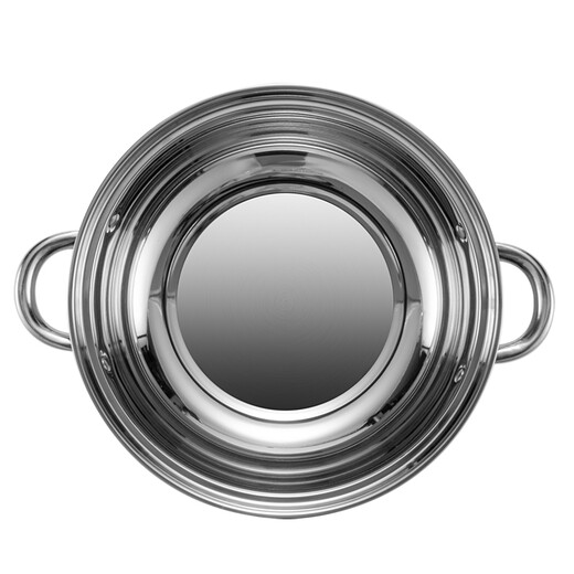 Debo Debo soup pot stainless steel single-layer steamer steamer induction cooker dual-purpose pot Eileen 26cm