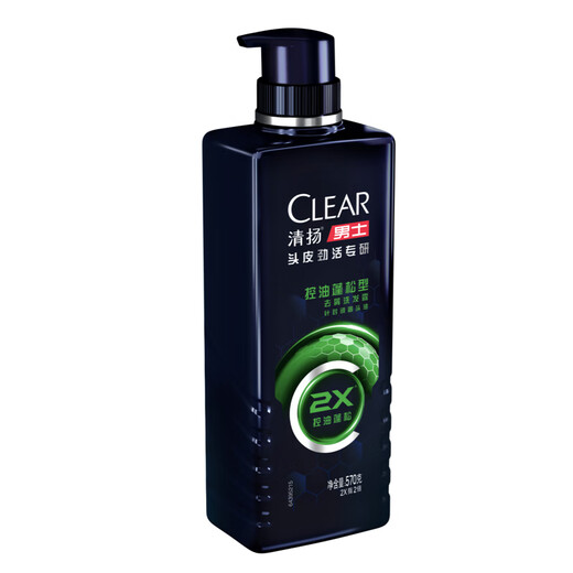 
Qingyang (CLEAR) Men's Scalp Fresh Oil Control Fluffy Anti-dandruff Shampoo 570g Father's Day Gift