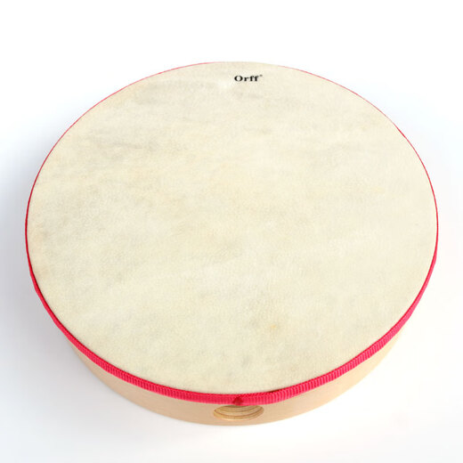 ORFF Multi-Spezifikationen Schaffell Handtank Orff Percussion Real Sheepell-Musikinstrument 8-Zoll HD8