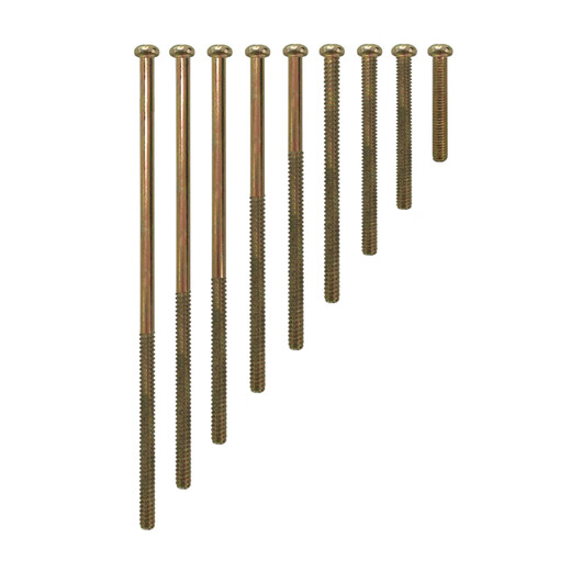 Switch and socket panel extension screws M4 round head 4 5 6 8 10 12 15cm special installation screws 4 centimeters (cm)-20 pieces/pack