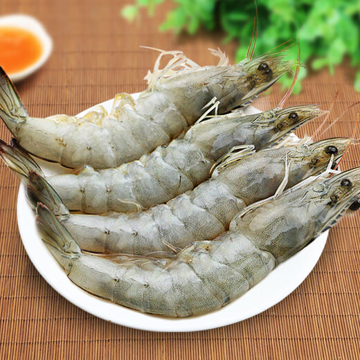 Xianchi Domestic Qingdao Prawns Large White Prawns Air-frozen 3040Specifications De-ice net weight 3Jin Jin is equal to 0.5kg Boxed-Direct delivery from source