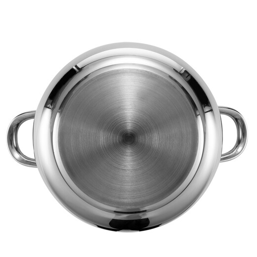 Debo Debo soup pot stainless steel single-layer steamer steamer induction cooker dual-purpose pot Eileen 26cm