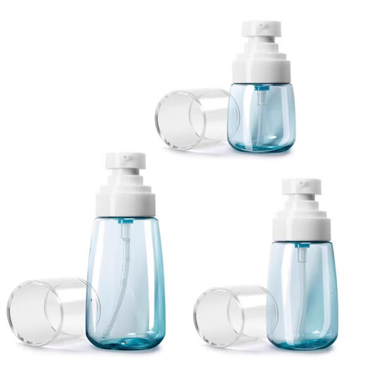 分装瓶乳液瓶按压瓶旅行小样化妆品洗手液透明护肤瓶易 100ML 2件