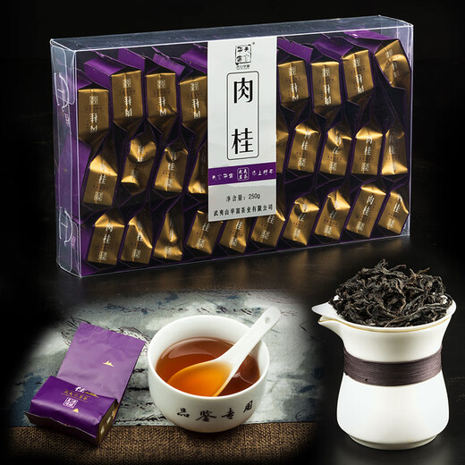 Tianxin Huafu Authentische Wuyi -Rock -Tee -Kombination 1000g Dahongpao + Narziss + Zimt + Qilan Tee Strong Aroma Oolong Tee vier Kombinationen 1000g